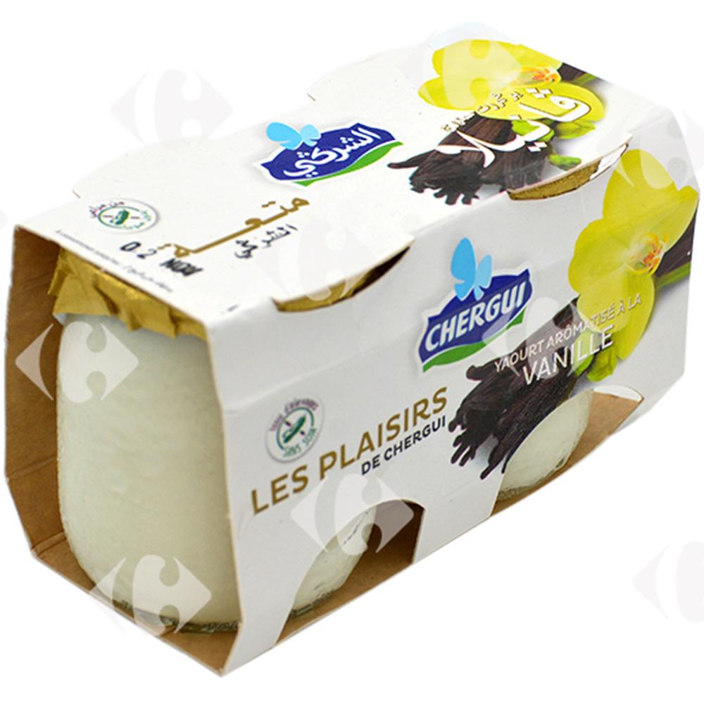 [506161] Yaourt Brassé Vanille Les Plaisirs de Chergui 2x125g