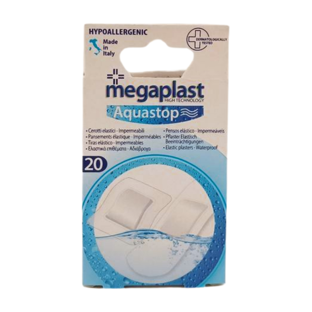 [669929] Pansements Élastiques Imperméables Megaplast 20 unités