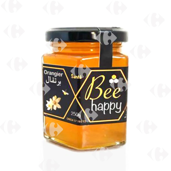 Miel d'Oranger Bee Happy 250g.