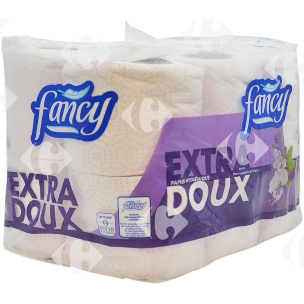 [511659] Papier Hygiénique 2 Plis Lavande Fancy 12 rouleaux