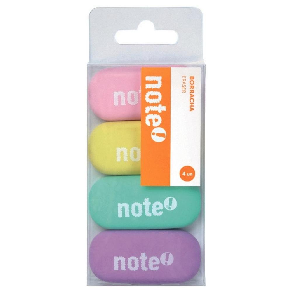 [718432] Gomme Pastel 4 unités