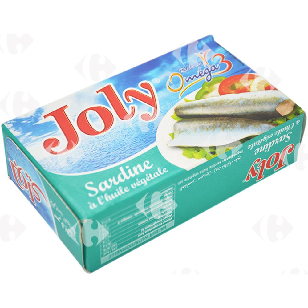 Conserve de Sardines à l'Huile Végétale Joly 125g