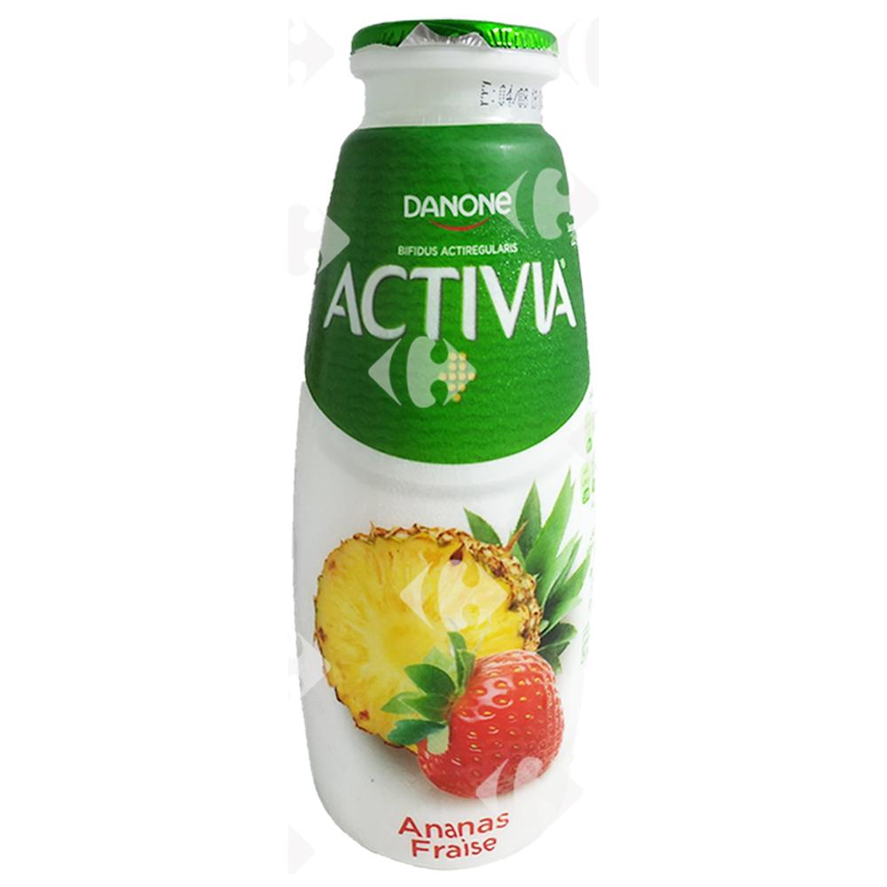 [685158] Yaourt à boire Ananas Fraise Activia 250g