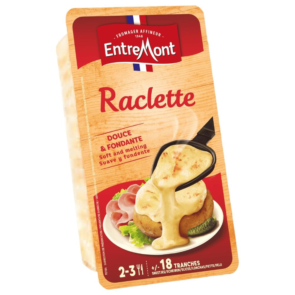 [707878] Fromage Tranches Raclette Entremont 400g 18 tranches