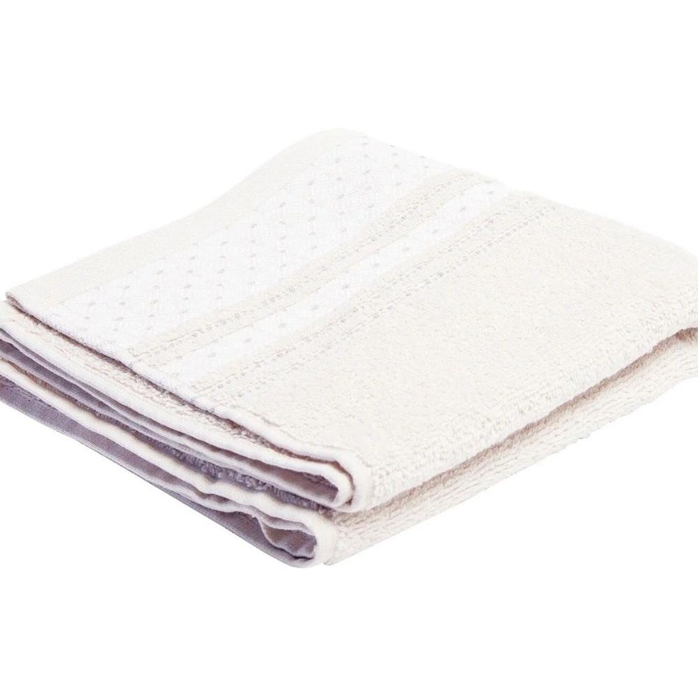 [710916] Serviette de Toilette Beige Lair Tex Home 50x90 cm