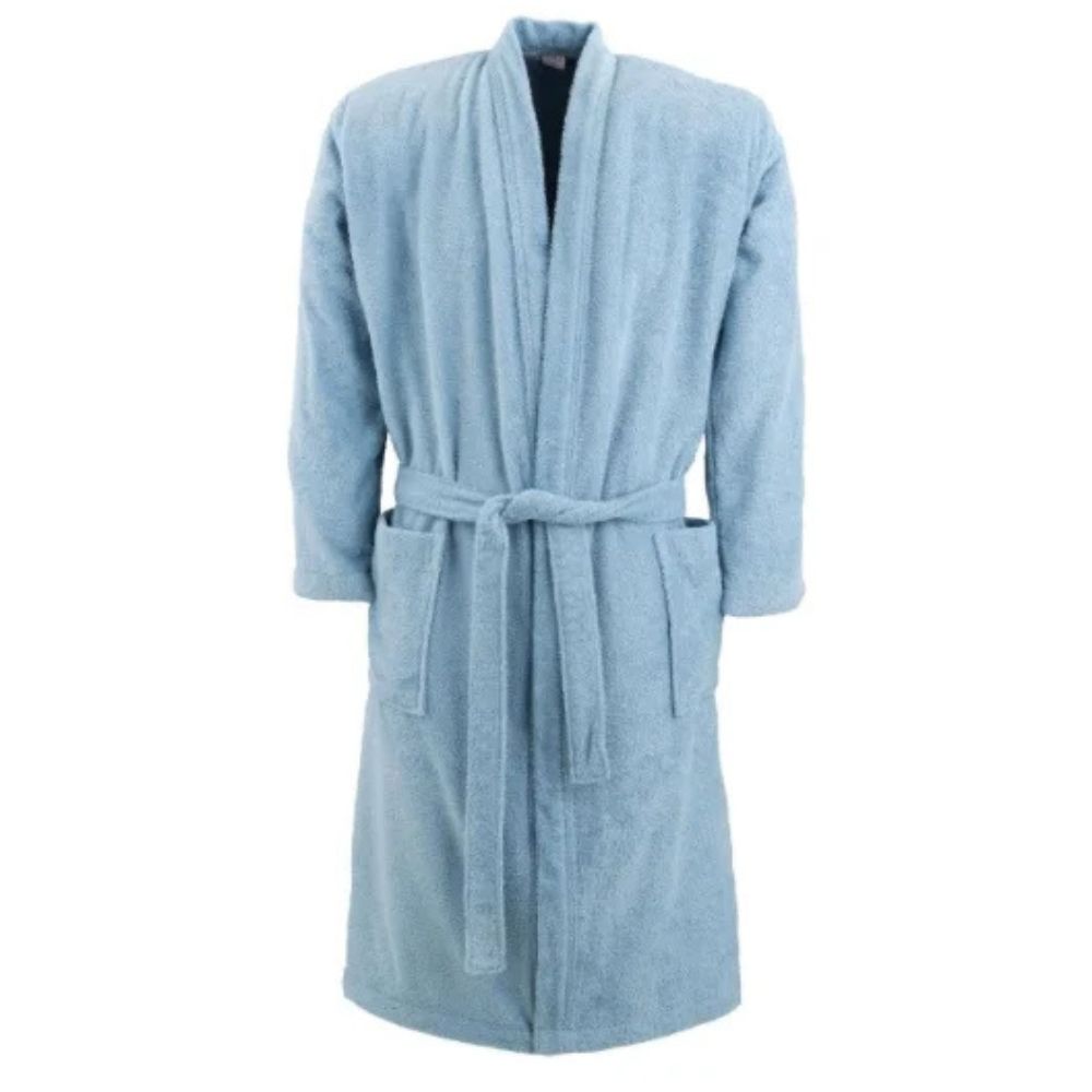 [657850] Peignoir Bleu Lux Tex Home L/XL