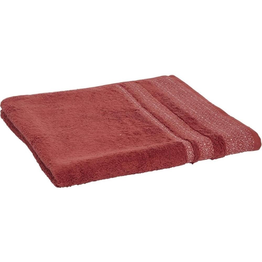 [717202] Drap Douche Rose Tex Home 70x140 cm