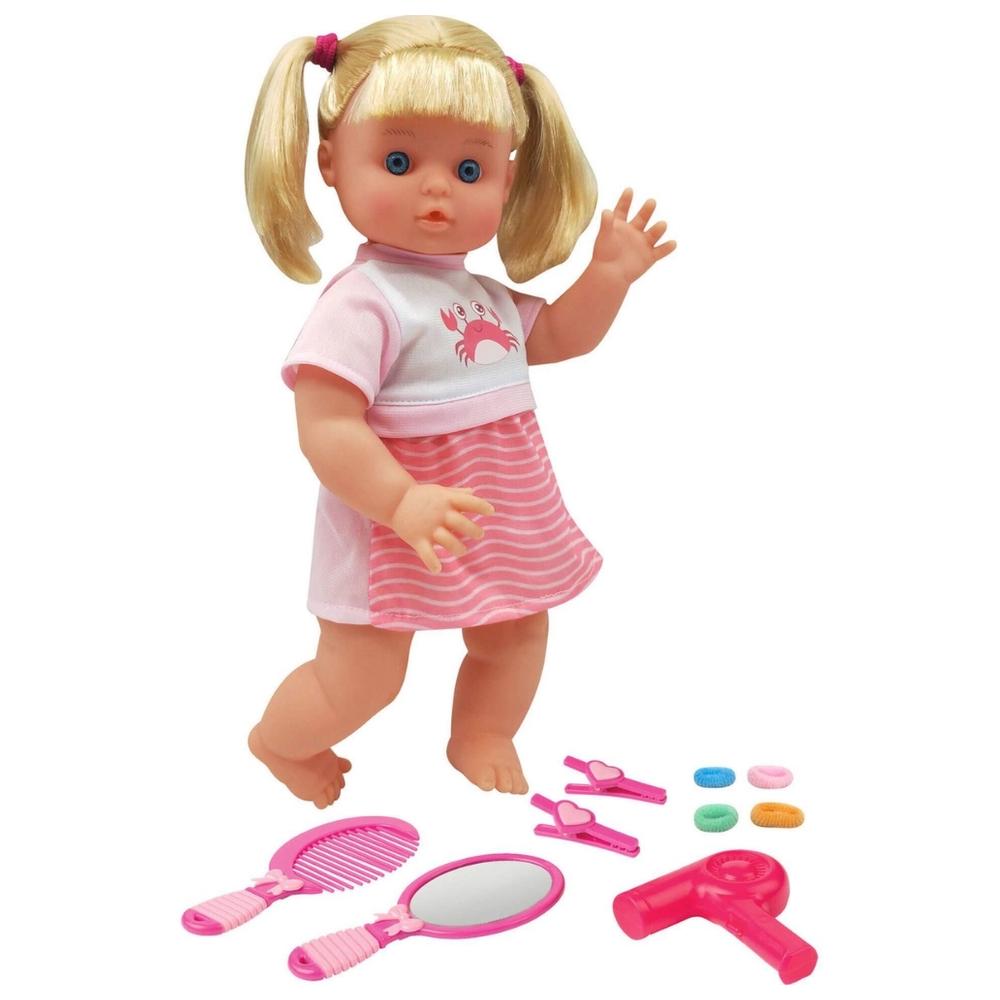 [723480] Bébé Fille avec Accessoires Zoko-Titucho 18x41 cm
