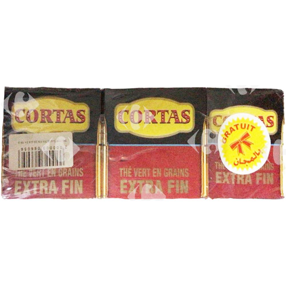 [657054] Lot de 2 Thés verts Cortas 200g + Thé Vert Cortas 100g Gratuit