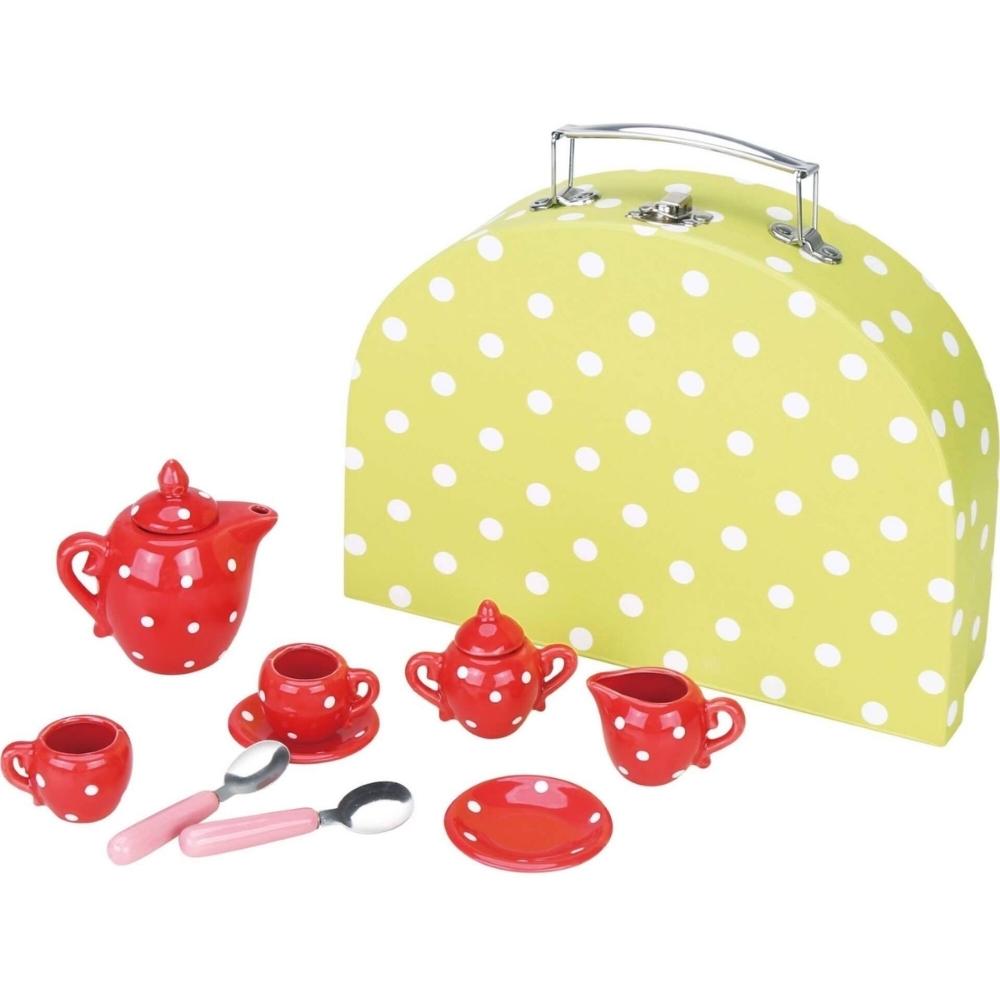 Set à Thé Porcelaine Rose Zoko-Fazconta 20x16 cm 13 pièces