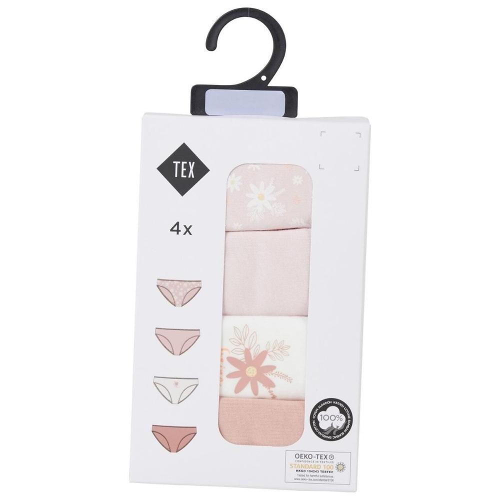 [691637] Culotte Fille Rose Tex Home 4 pièces