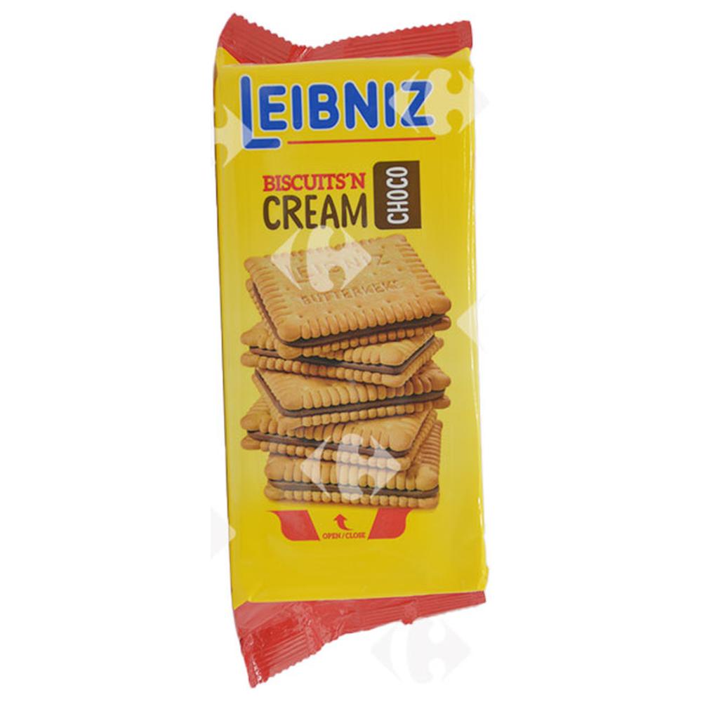 [624022] Biscuits Fourrés Crème Chocolat Leibniz 228g.