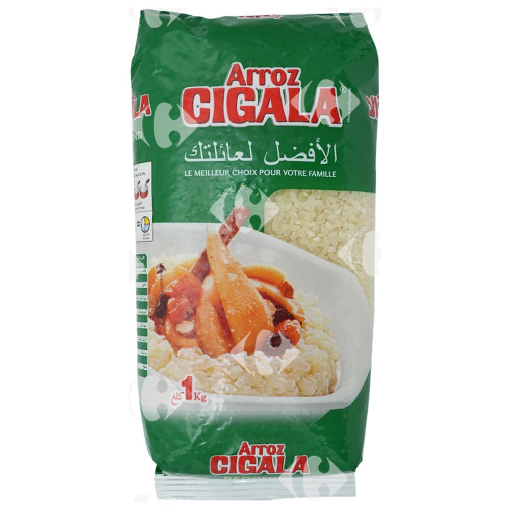 [47945] Riz Rond Blanc Cigala 1kg.