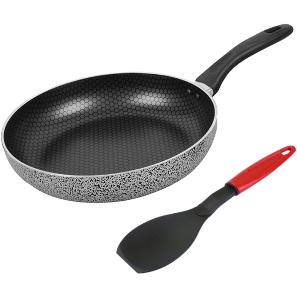 [47691] Poêle Anti-adhérente avec Spatule 22cm