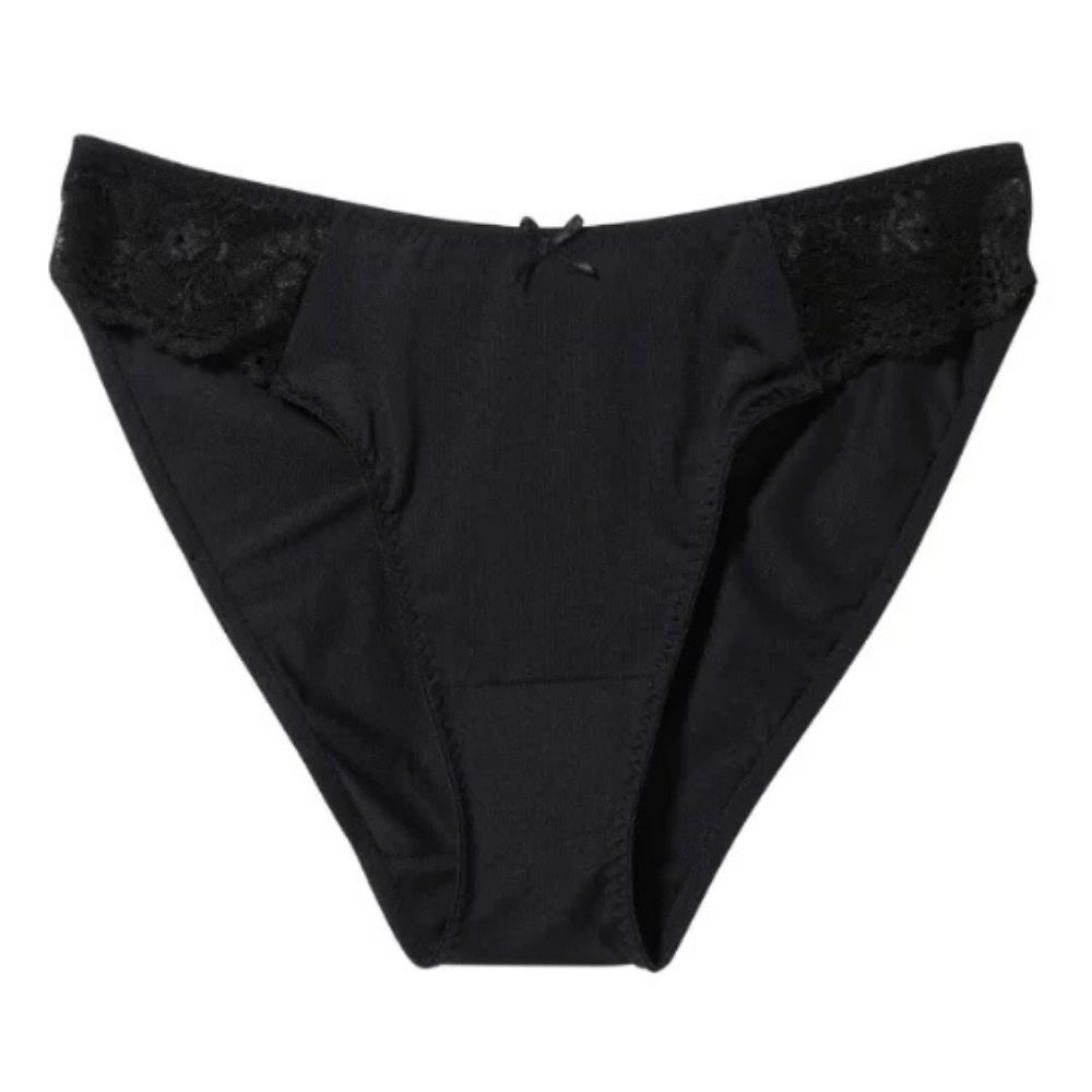 [505677] Lot de 2 Slips Clara Noir