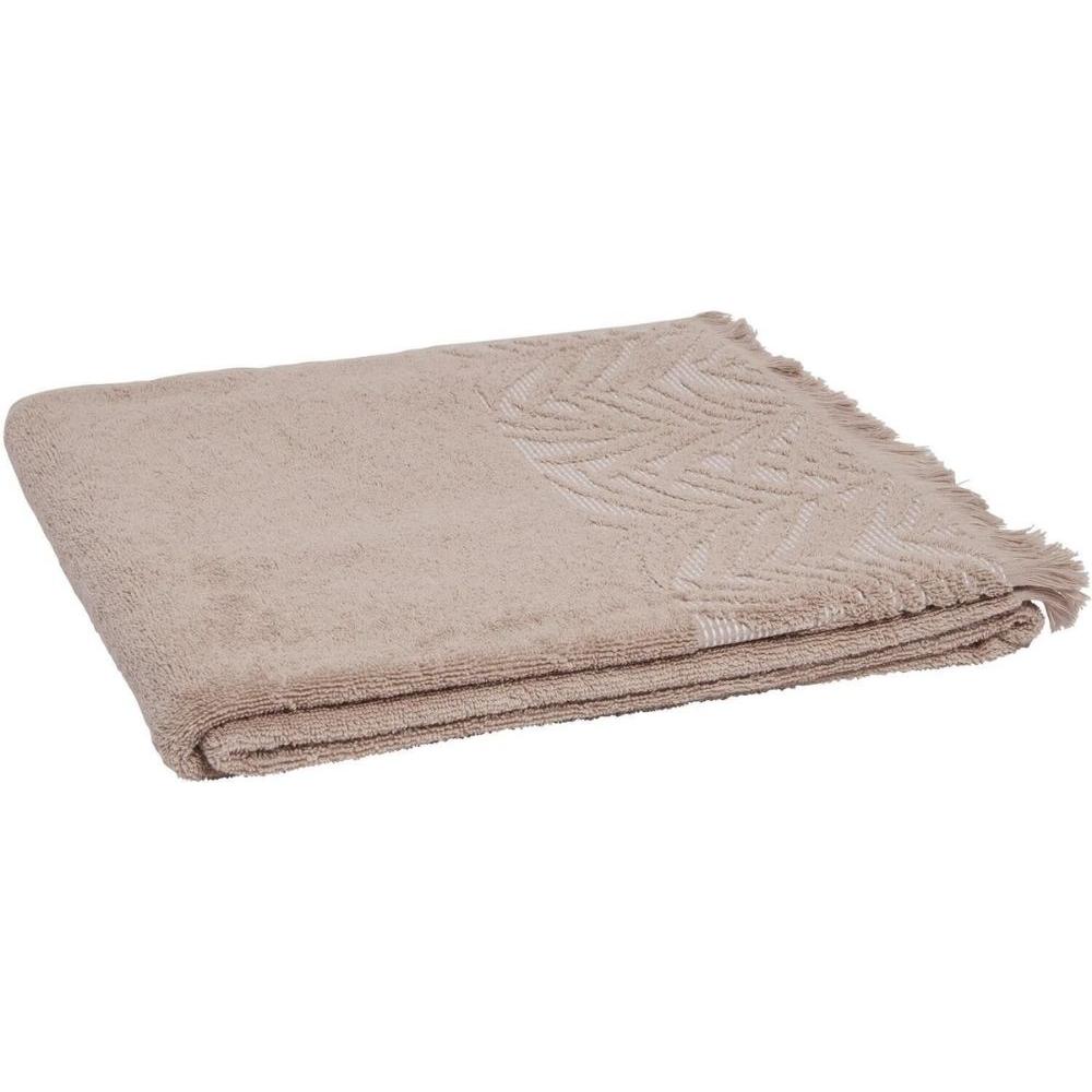 [710914] Drap de Douche Beige Tex Home 70x140 cm