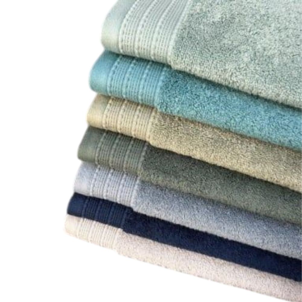 [727298] Drap de Douche Kaki Tex Home 70x140 cm
