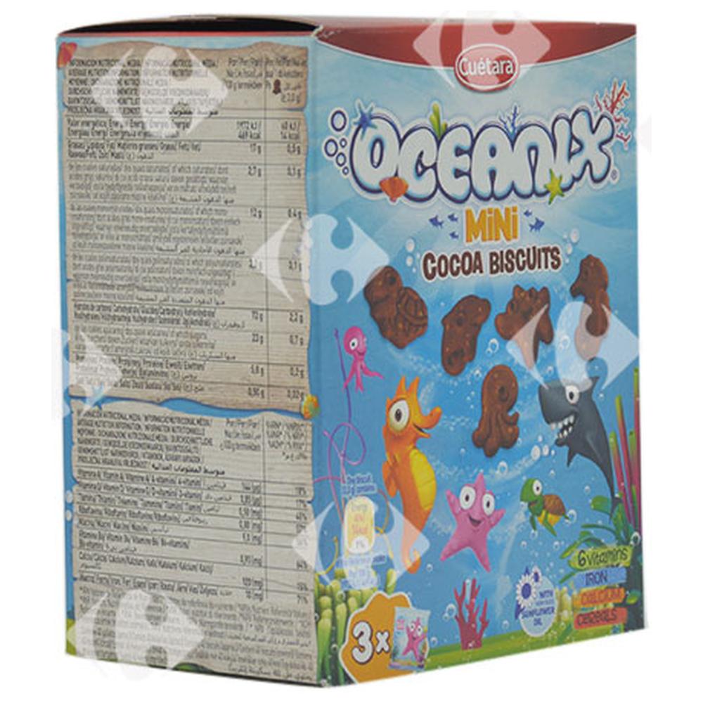 Minis Biscuits Chocolat Oceanix Cuétara 120g.