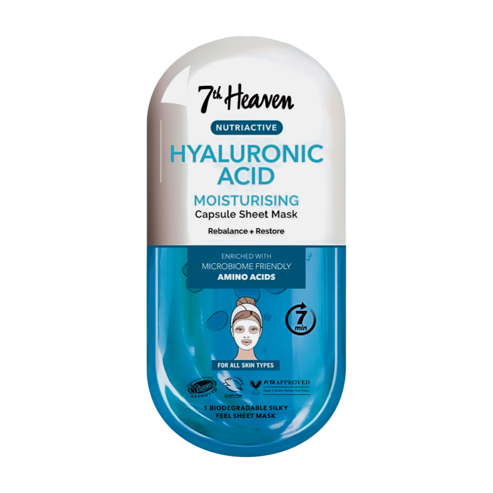 [713600] Masque Tissu Acide Hyaluronique 7th Heaven 1 unité.