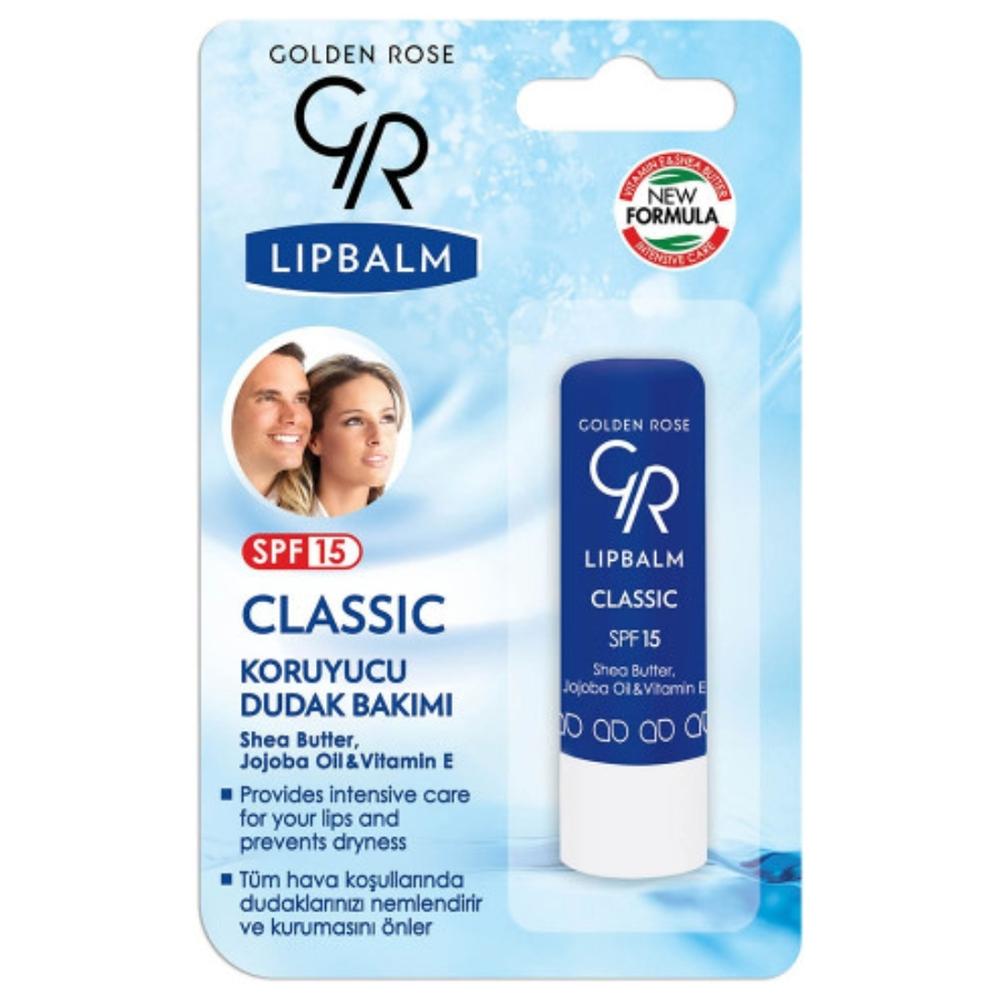 [713591] Baume à Lèvres Hydratant SPF 15 Golden Rose 1 unité.