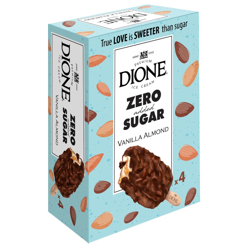 [692605] Pack Bâtonnet Almond Sans Sucre Dione 4x90ml.