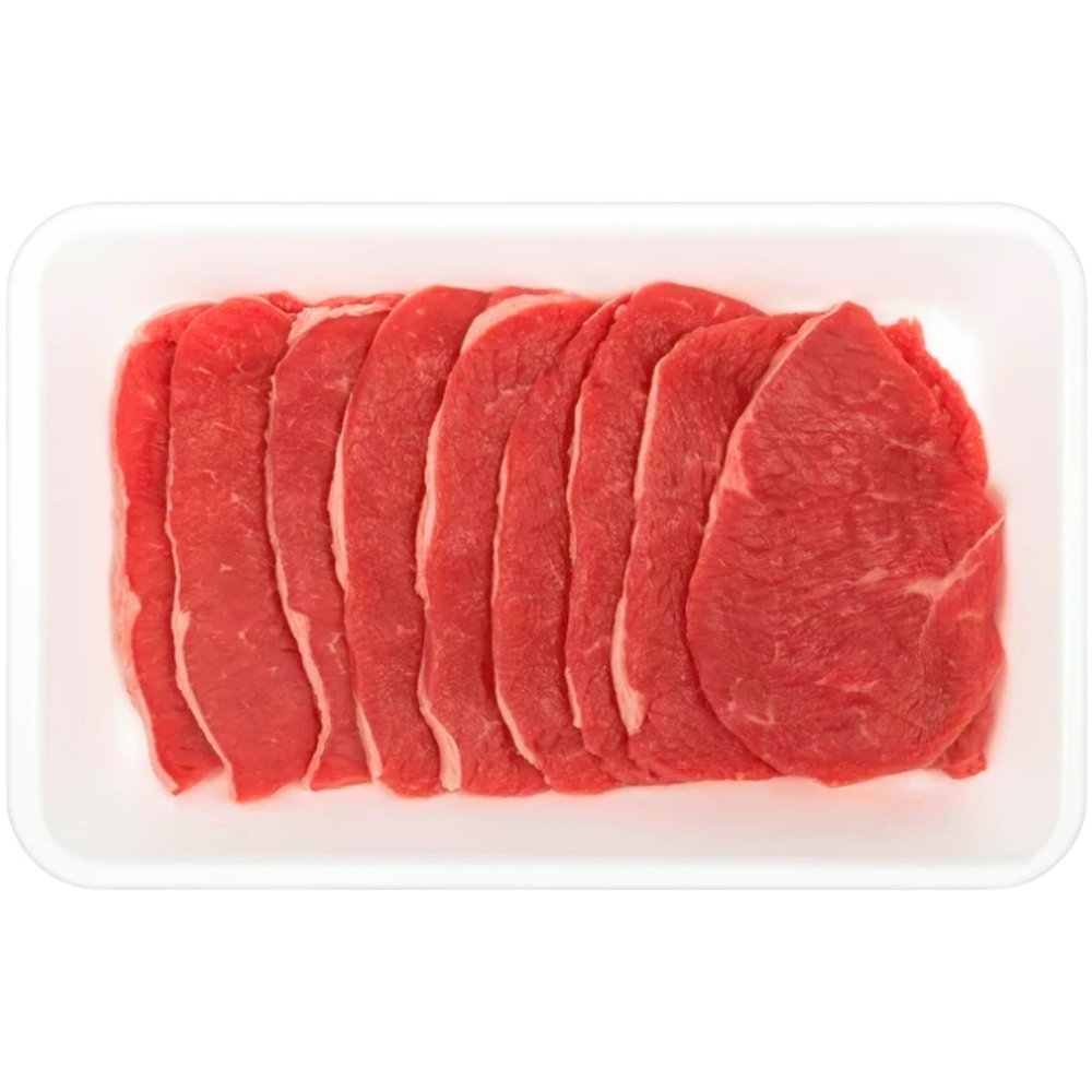 Beefsteak Tranché de Bœuf en Barquette 500g.