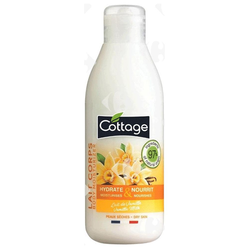 [679289] Lait Corporel Vanille Peaux Sèches Cottage 200ml