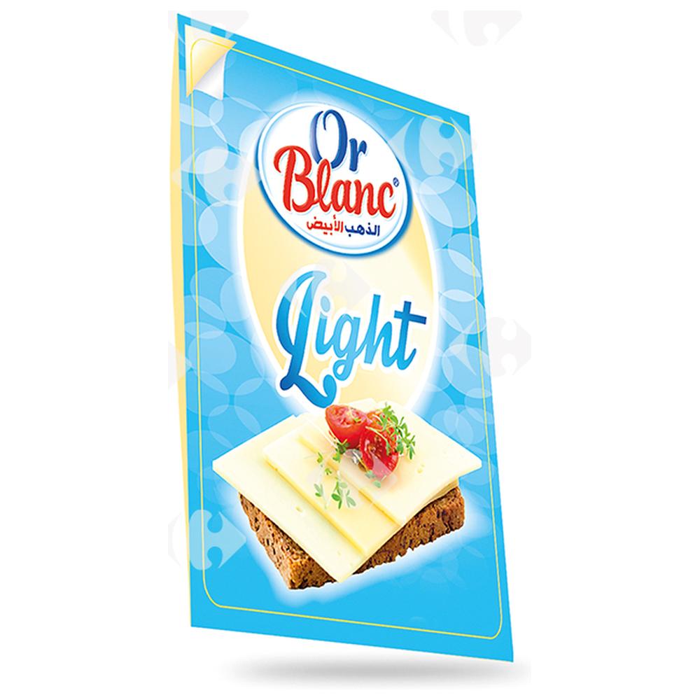 [549348] Emmental Light en Tranches Or Blanc 100g.