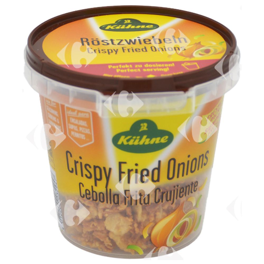 Oignons Frits Croustillants Kuhne 100g.