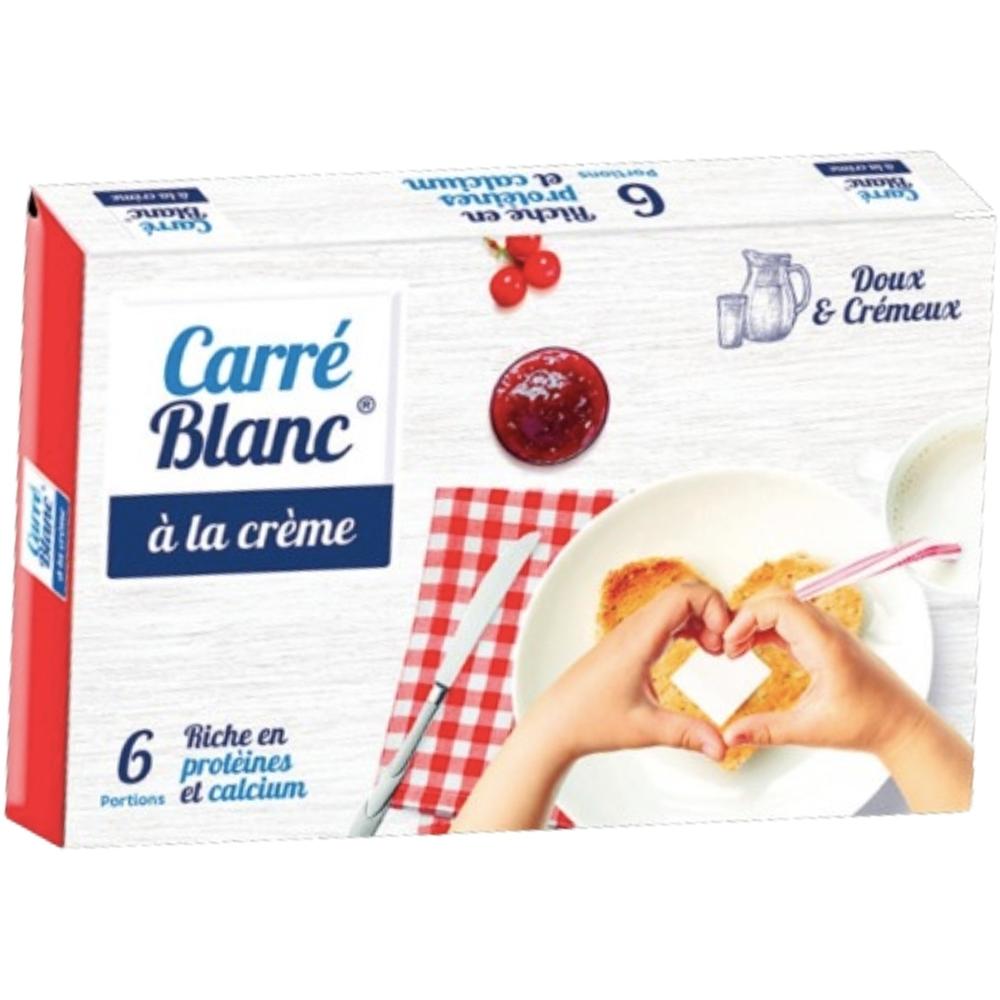 Fromage Carré Blanc 6 Portions.