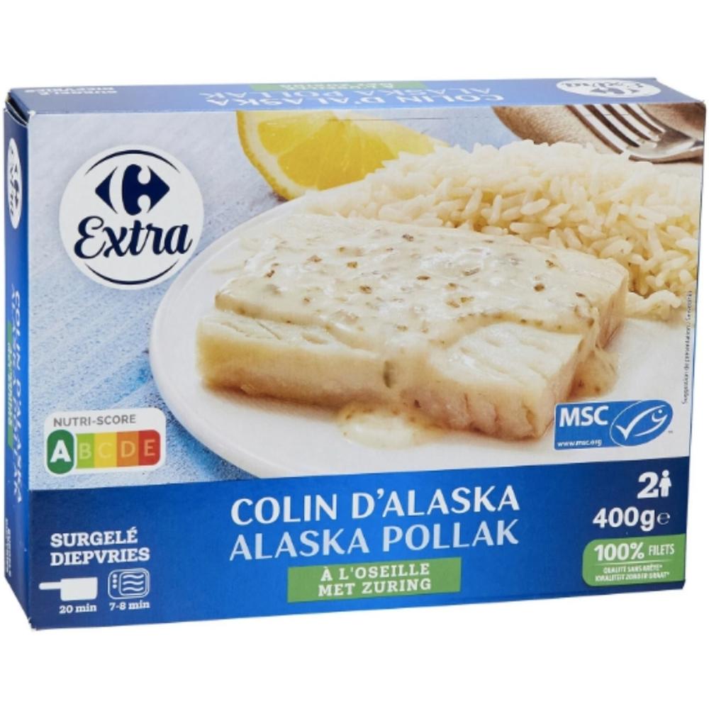 [188700] Colin d'Alaska à l'Oseille Carrefour 400g