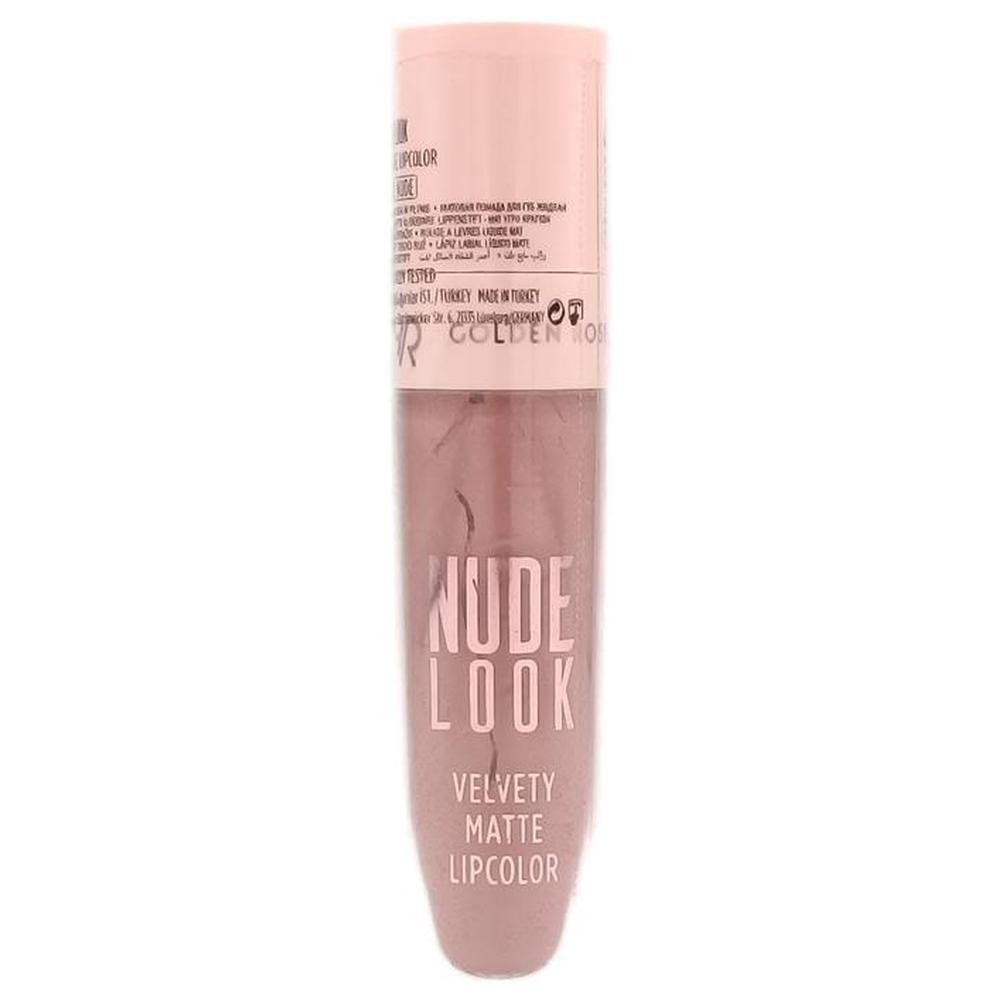 [682776] Rouge à Lèvres Nude Look Velvety Matte Golden Rose N°03 1 unité