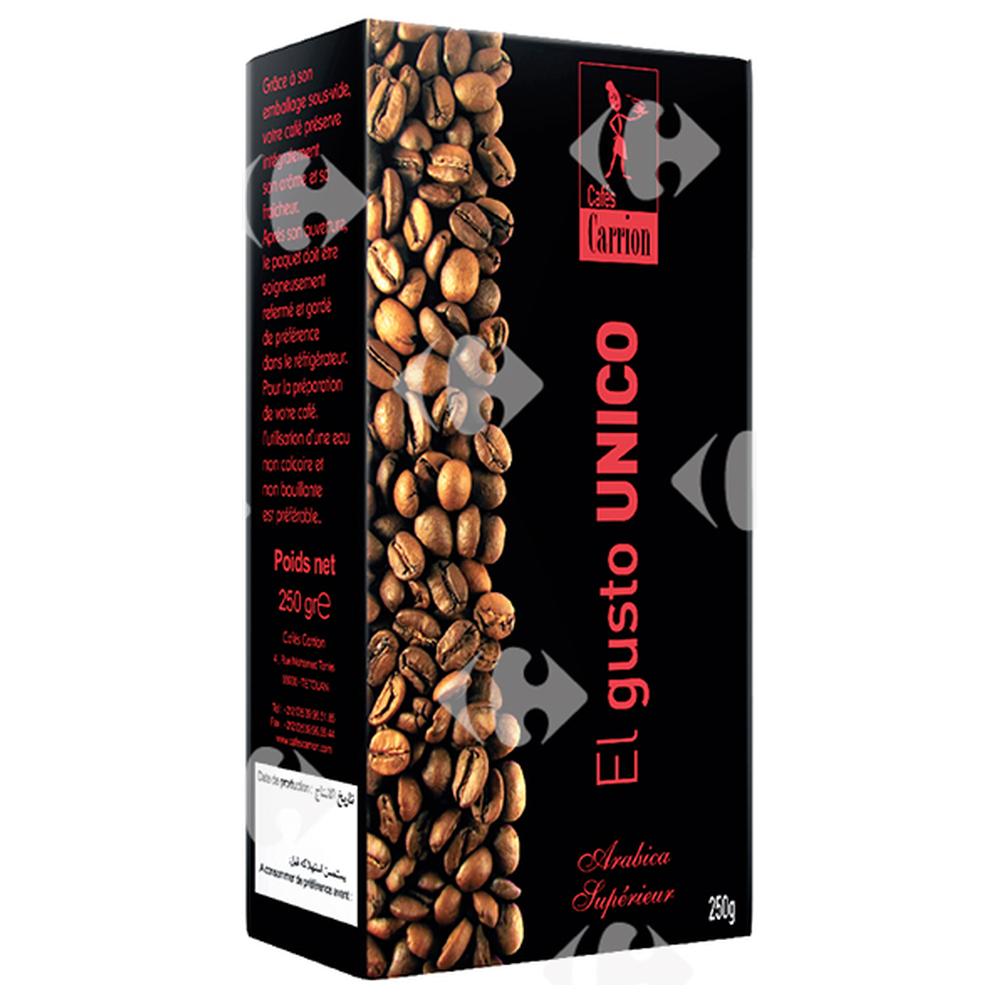 [575756] Café Moulu El Gusto Unico Carrion 250g.