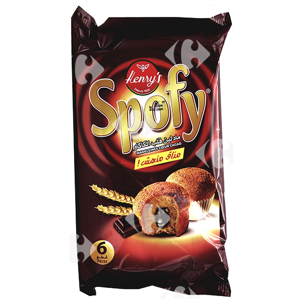 [623904] Madeleines Fourrées au Chocolat Spofy 150g.