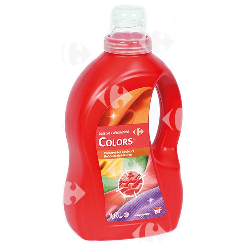 [185175] Détergent Lessive Liquide Couleurs Carrefour 1,5L