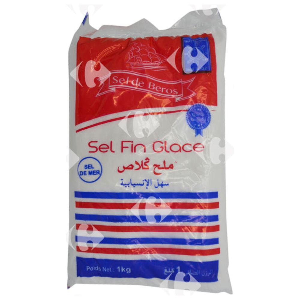 [625068] Sel Fin Glace Cérébos 1kg.