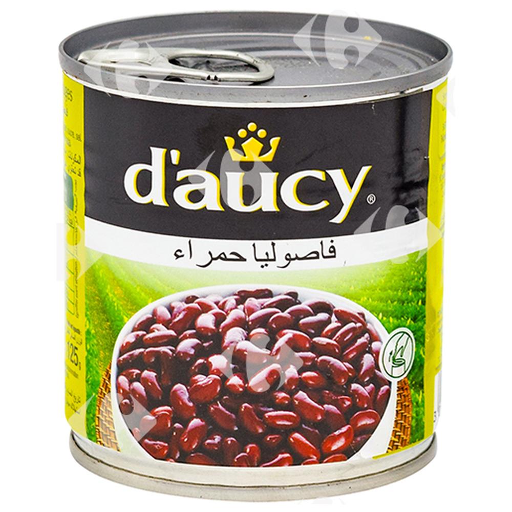[1661] Conserve de Haricots Rouges D'Aucy 200g.
