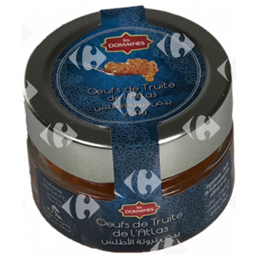 [228848] Oeufs de Truite de L'Atlas Les Domaines 50g
