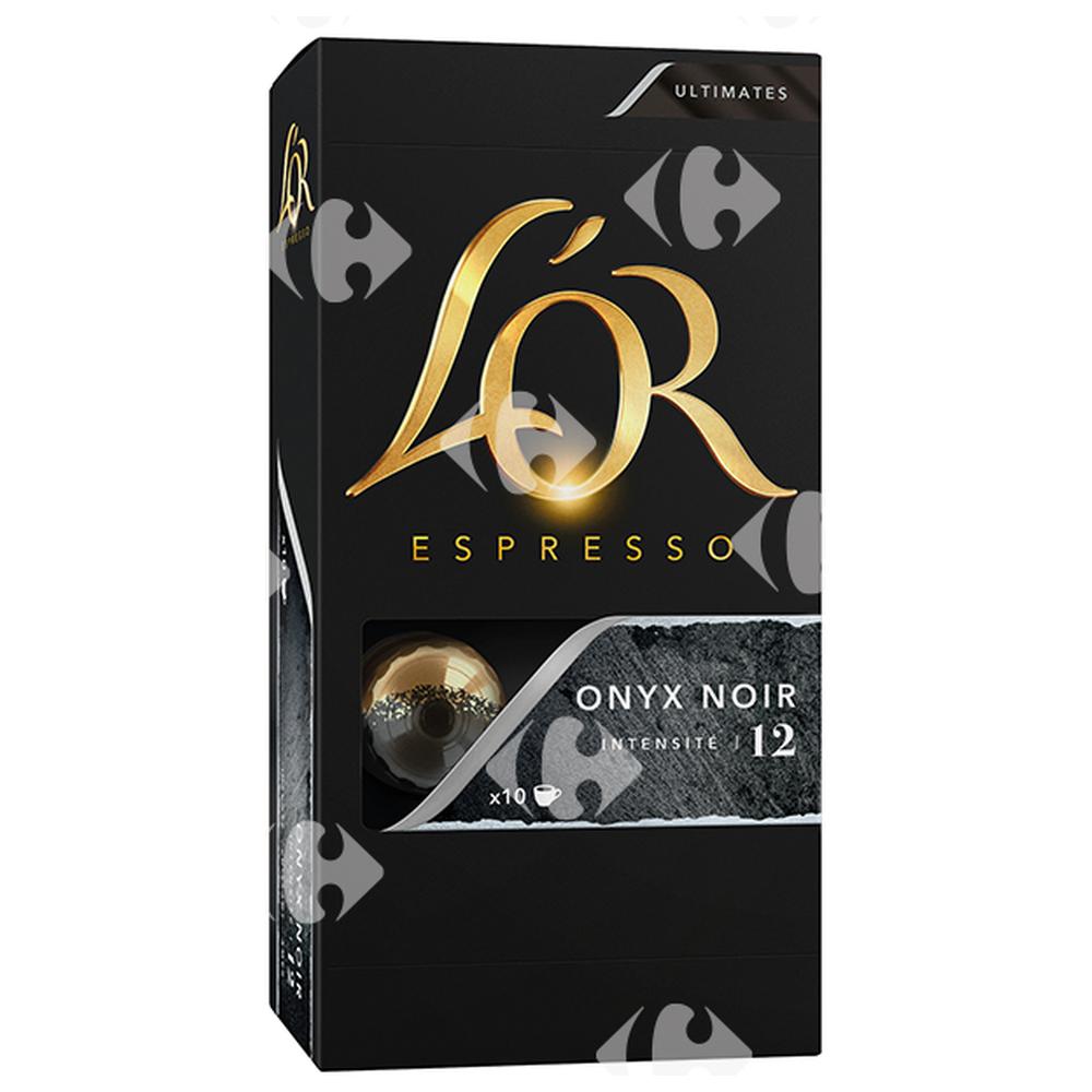 Café en Capsules Onyx L'Or N12 x10.