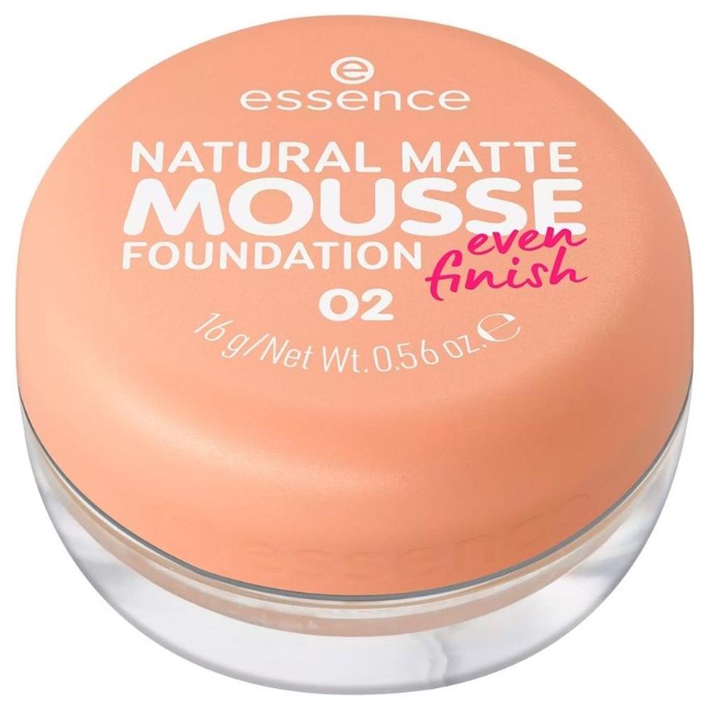 Fond de Teint Mousse Naturel Matte 02 Essence 1 unité