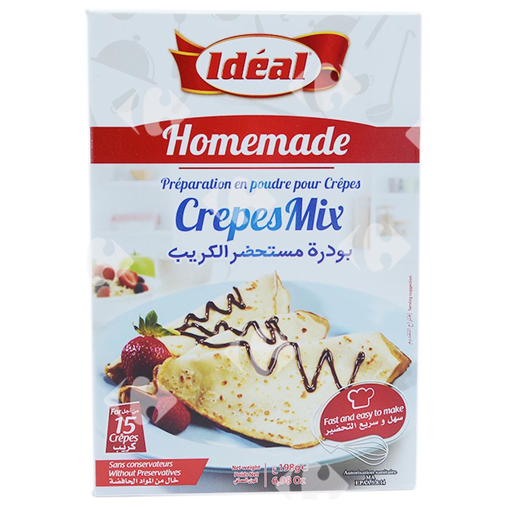 [496196] Préparation en Poudre pour Crêpes Mix Idéal 198g.