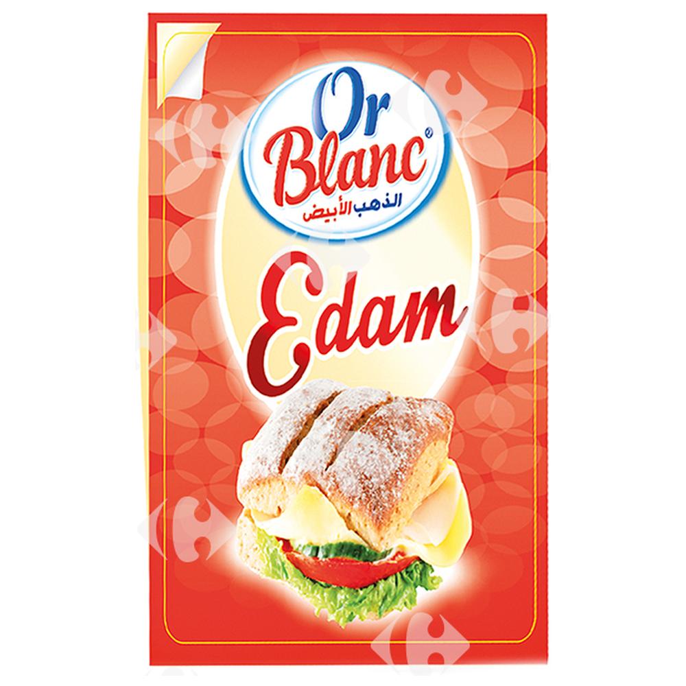 Edam en Tranches Or Blanc 100g.