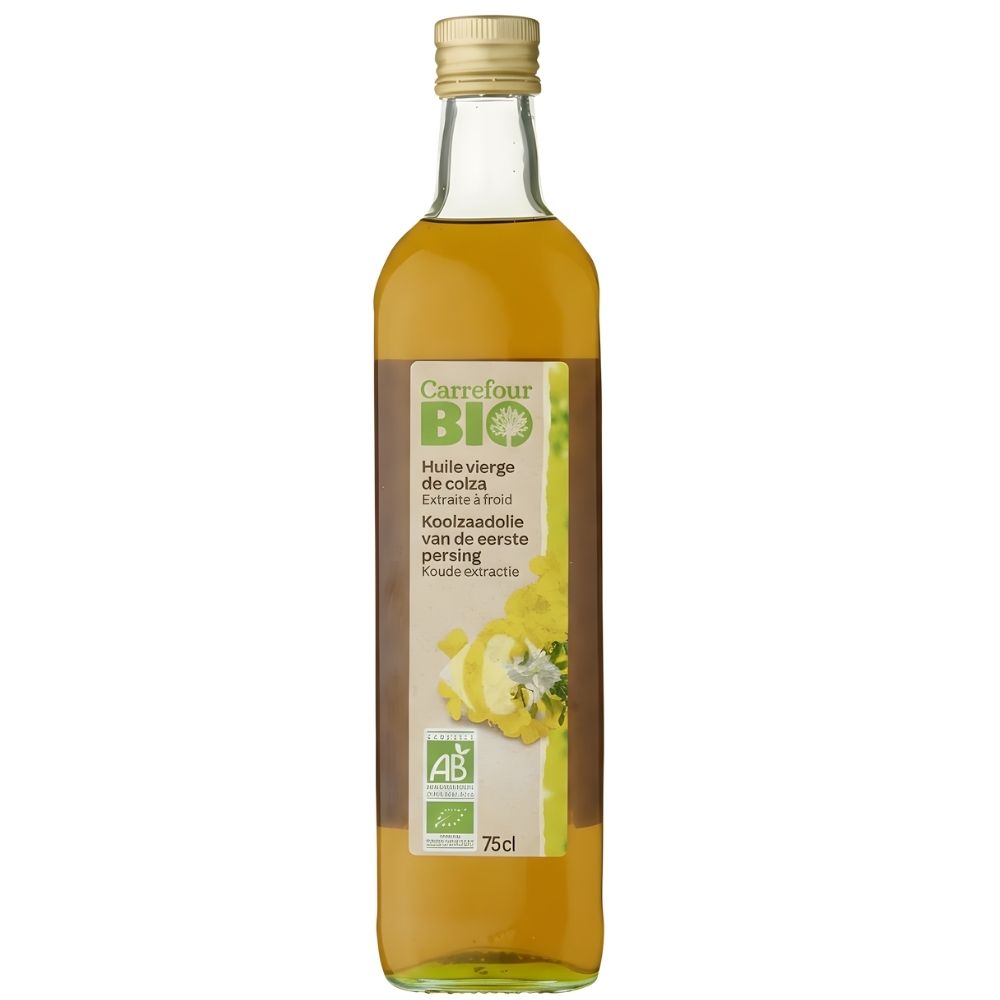 Huile Bio de Colza Vierge Carrefour Bio 75cl