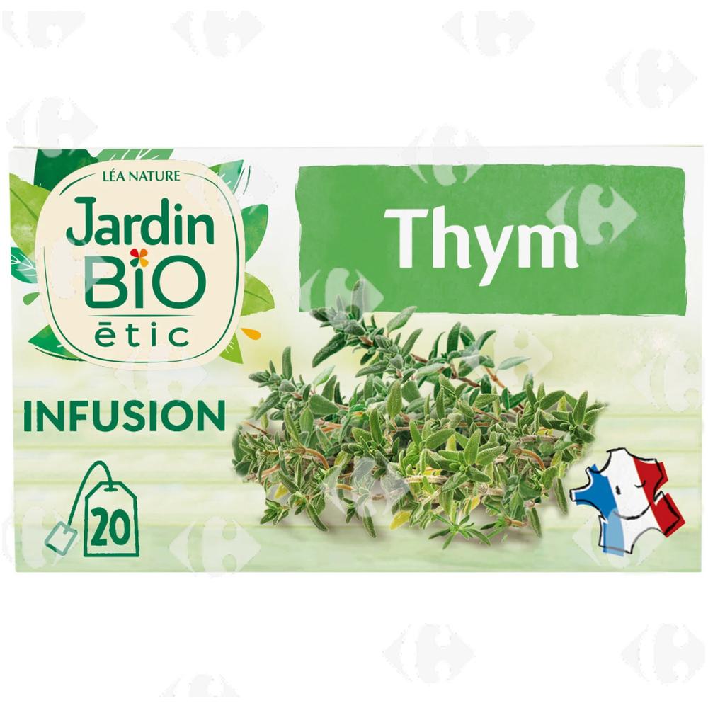 Infusion Thym Bio Jardin Bio 28g 20 unités