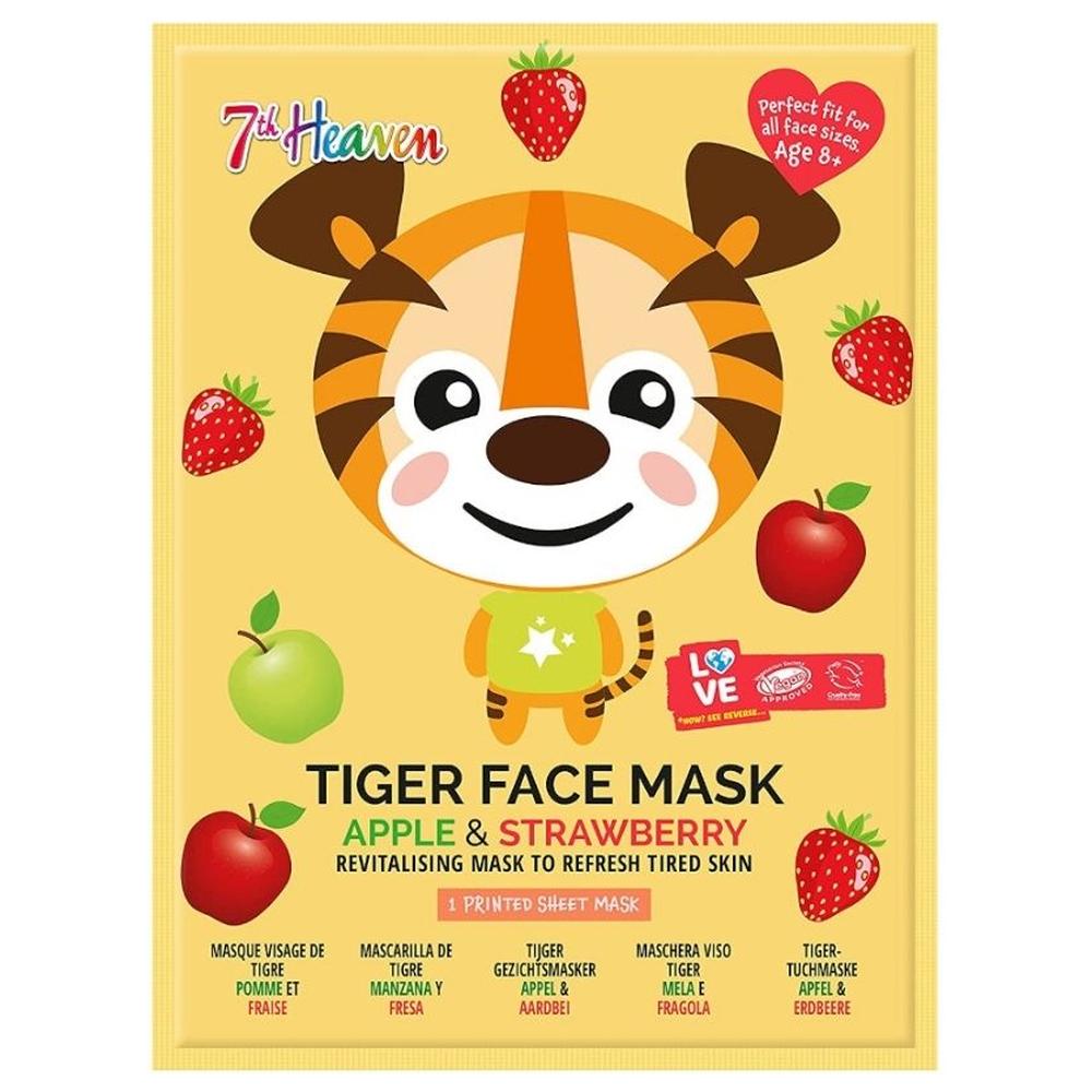 [654599] Masque Tissu Tigre au Pomme et Fraise 7th Heaven