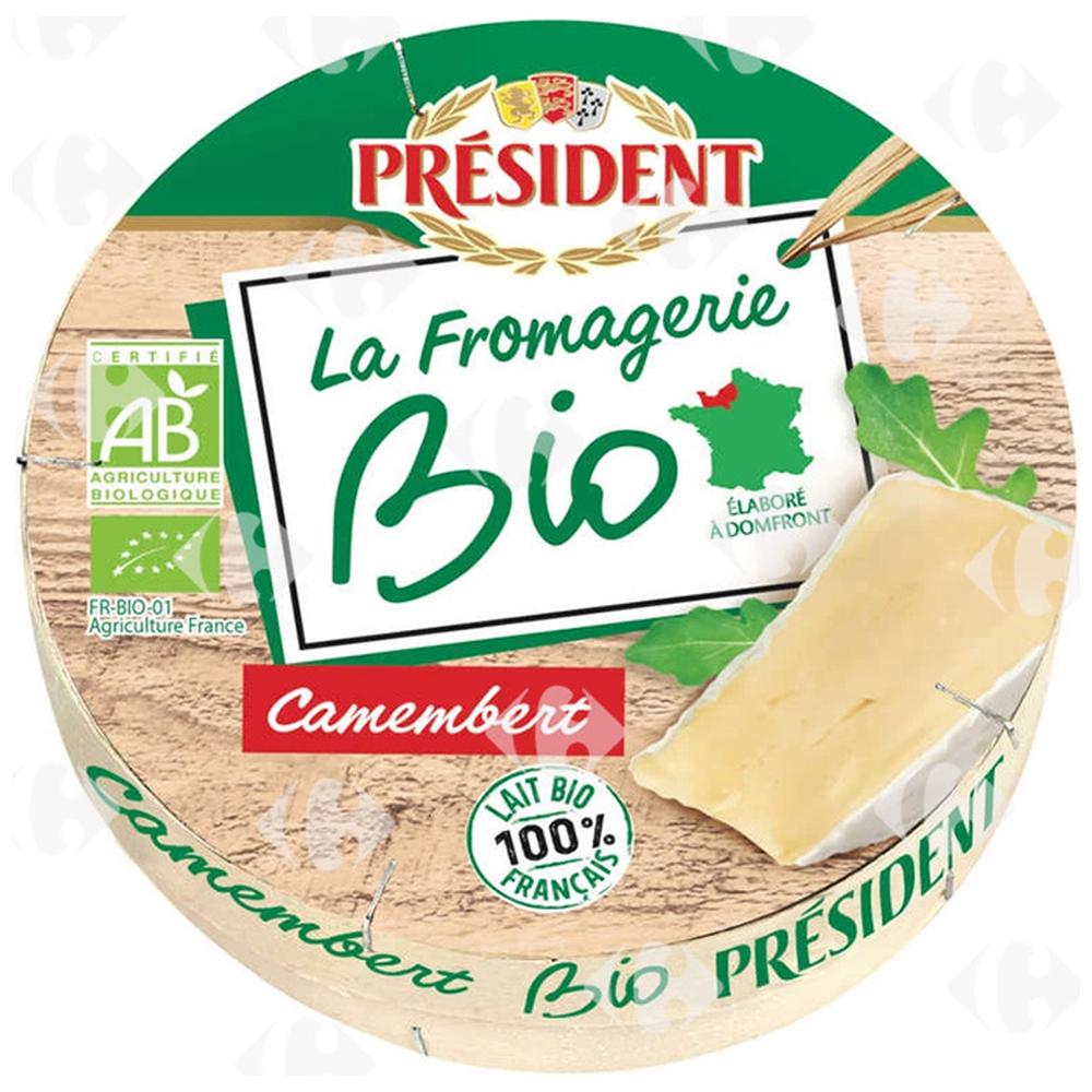 [661526] Camembert Bio President 250g
