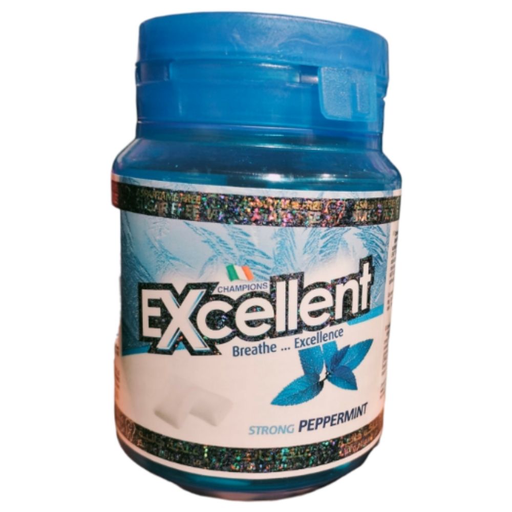 [732110] Chewing Gum Menthe Verte Sans Sucre Excellent 57 g