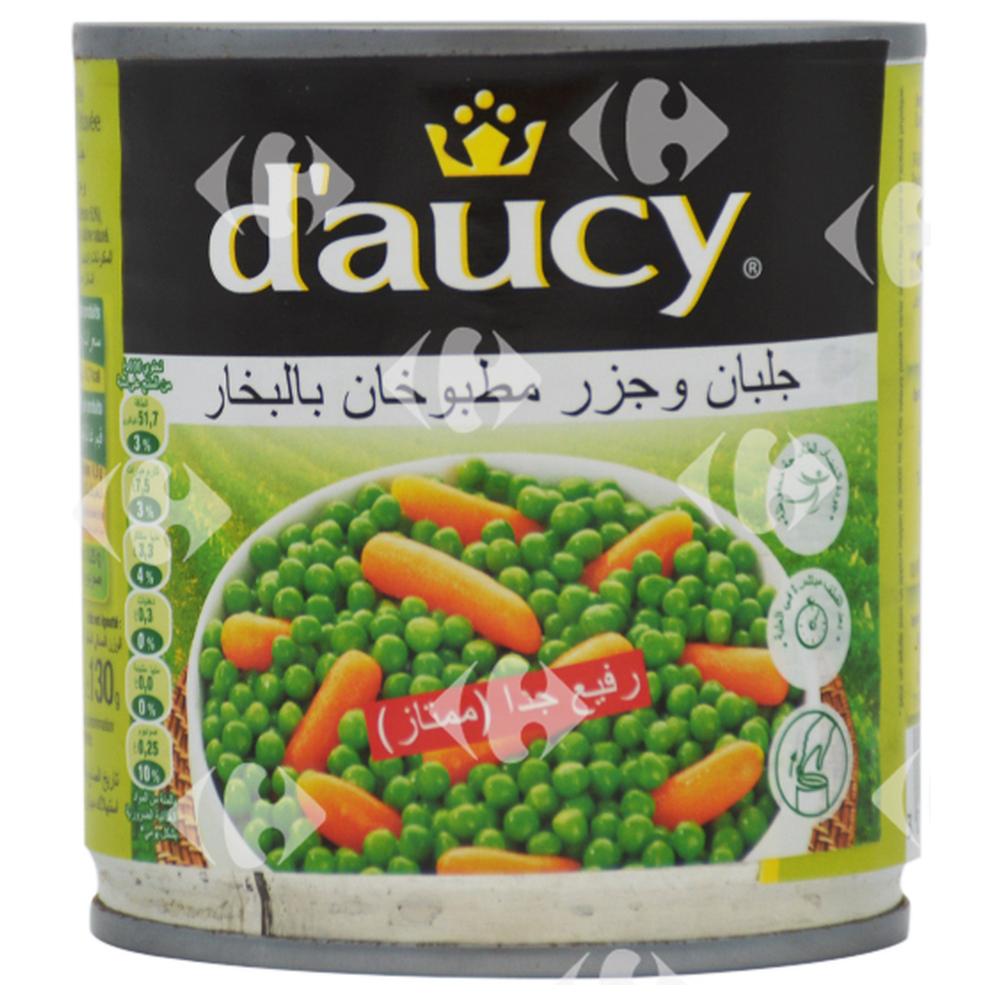 [1635] Conserve de Petits Pois et Carottes D'Aucy 400g.