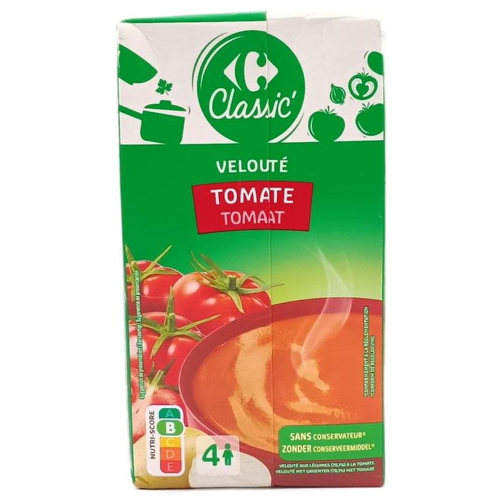 [656543] Velouté à la Tomate Carrefour 1L.