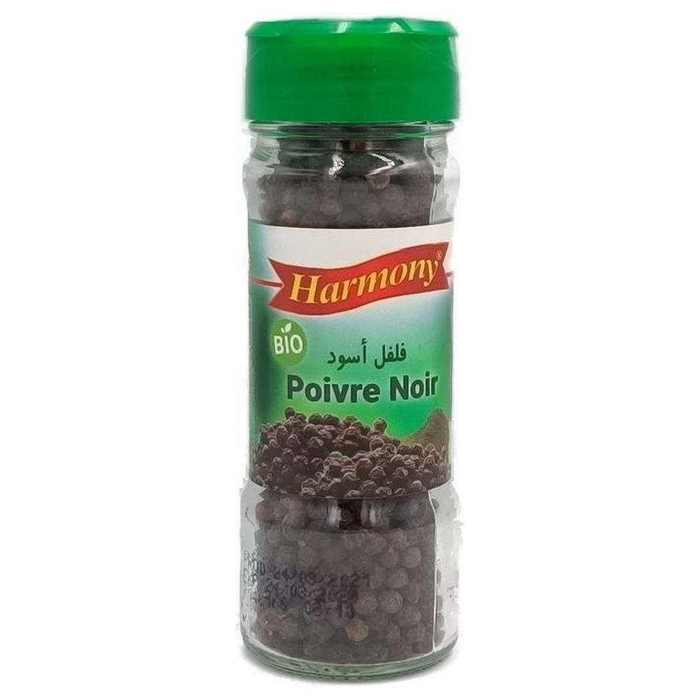 [666586] Poivre Noir en Grain Bio Harmony 45g.